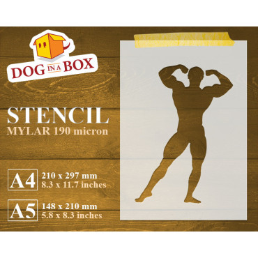 Body Builder-Schablone Nr....