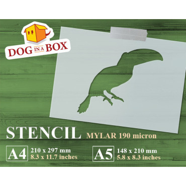 Stencil Tucan - Stencil...