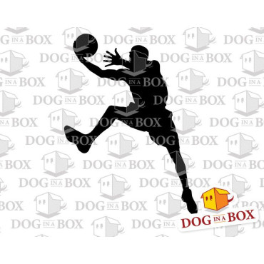 Basketball stencil n.1 - Reusable stencil for basket wall decors, fabrics and wood signs.