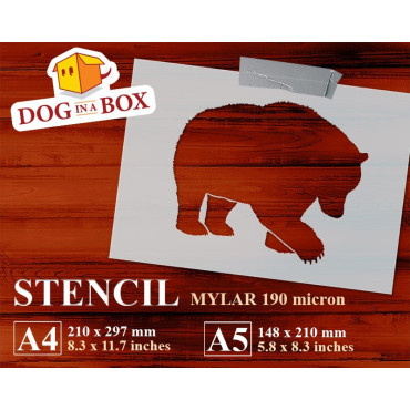 Ours pochoir n.5 - Pochoir...