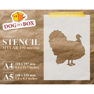 Truthahnschablone -...