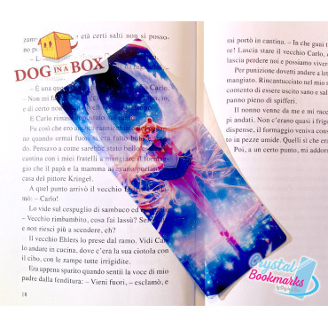 Sailor Moon Bookmark n.2 - Handmade Transparent Bookmark | Crystal, Stained Glass Effect | Anime bookmark