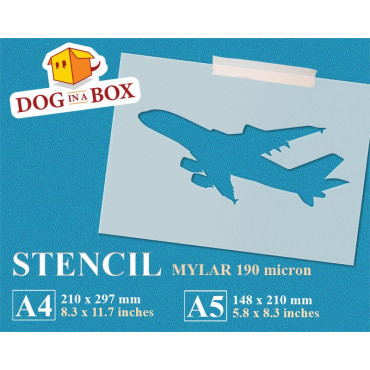 Aircraft stencil n.3 -...