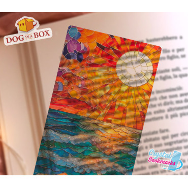 Segnalibro sole e onde n.3...