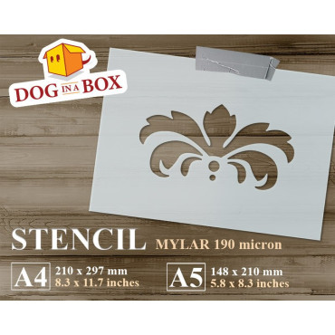 Damask stencil n.1 - Reusable floral stencil for cake, wedding cakes, wall decors and wood signs