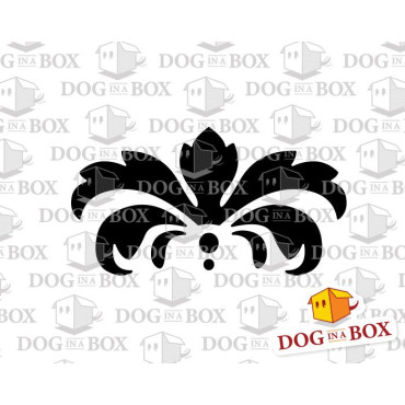 Pochoir damassé n.1 - Pochoir floral réutilisable pour gâteau, gâteaux de mariage, décors muraux et panneaux en bois