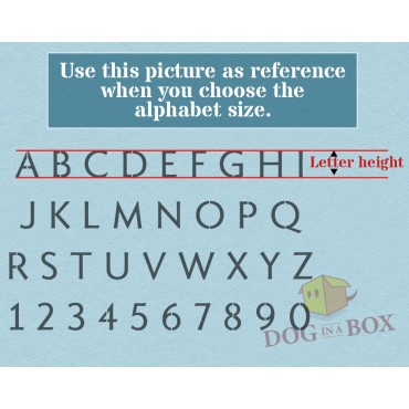 Roman Alphabet stencil n.1 - Ancient Roman stencil for painting on wall, wood and cake decor