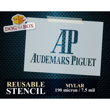 Stencil logo Audemars...