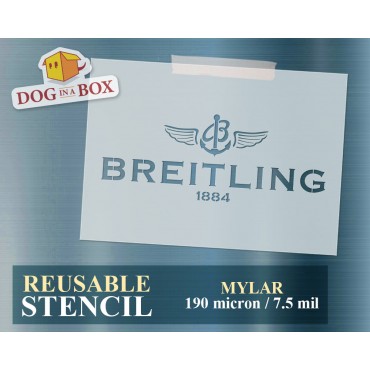 Pochoir logo Breitling n.1...