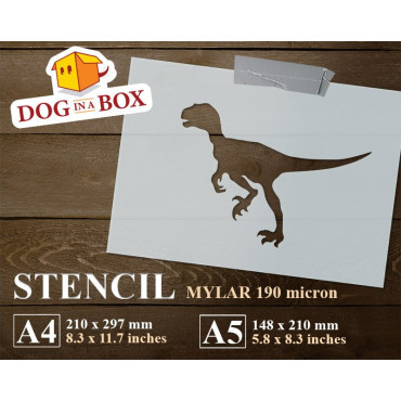 Dinosaur stencil n.3 -...