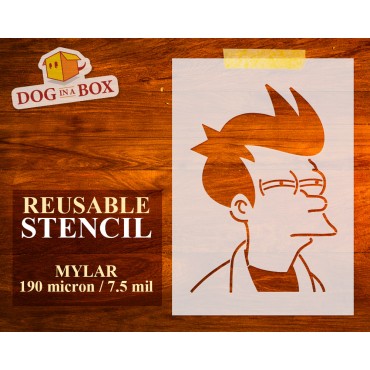 Fry meme stencil n.1 -...