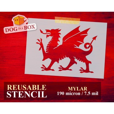 Pochoir Dragon Gallois:...