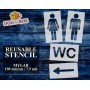 Set di stencil per WC -...