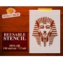 Stencil Tutankhamon n.2 -...