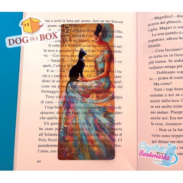 Marque-page Egypte n.1 - Marque-page transparent fait main | Effet vitrail, cristal | fantasy marque-page