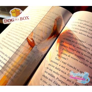 Jesus Bookmark n.4 - Handmade Transparent Bookmark | Crystal, Stained Glass Effect | christian bookmark