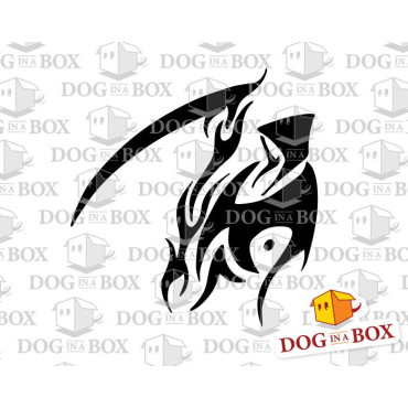 Grim reaper stencil - Reusable death stencil for wood, walls, fabrics and party decor