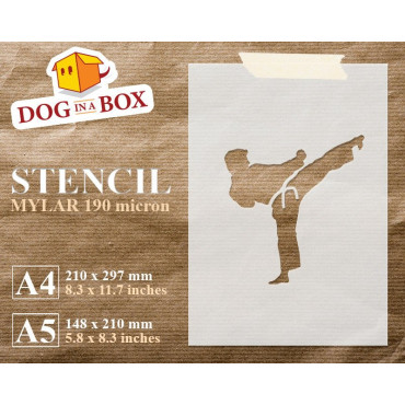 Stencil karate n.1 -...