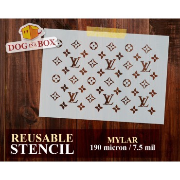 Louis Vuitton pattern...