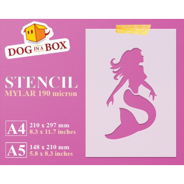Pochoir sirène n.2 -...