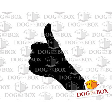 Thumb up stencil - OK stencil to paint on walls, wood and fabrics. Reusable DIY stencil for wood signs.