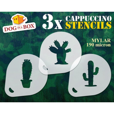 Pochoirs de cactus (lot de...