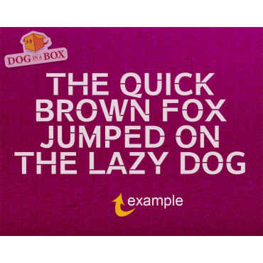 Alphabet Schablonen Schriftart n.8 - Großbuchstaben für Holzschilder und Wände. Einzelne Buchstabenschablonen