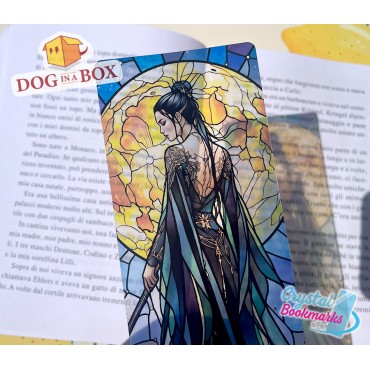 Lady and Moon Bookmark n.1...
