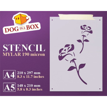 Stencil Rosa n. 2 - Stencil...