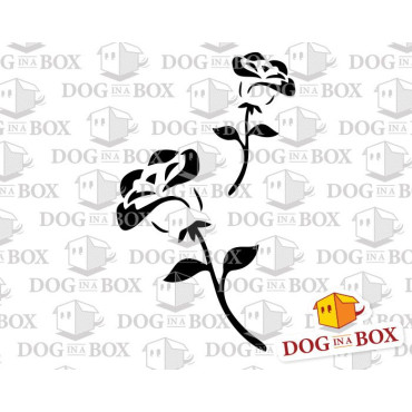 Roses stencil n.2 - Reusable floral stencil for cake, wedding cakes, wall decors and wood signs