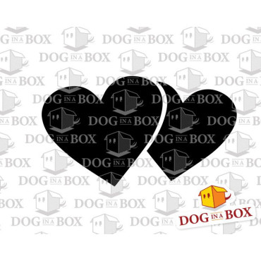 Hearts stencil - Reusable wedding stencil for wood sings, invitations, wedding cake decor or wall painting