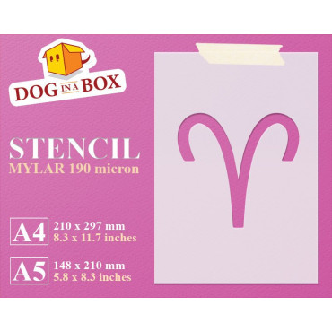 Stierschablone n.1 -...