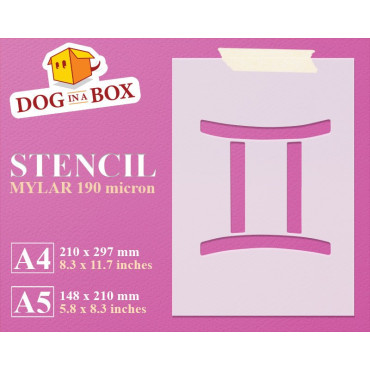 Stencil Gemelli n.1 -...