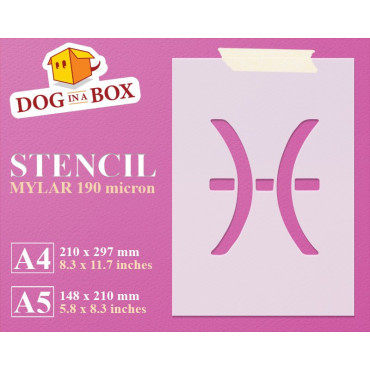 Pochoir Poissons n.1 -...