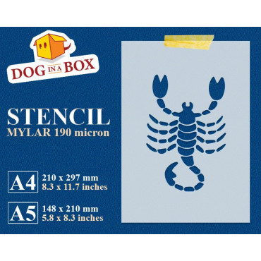 Stencil Scorpione n.2 -...