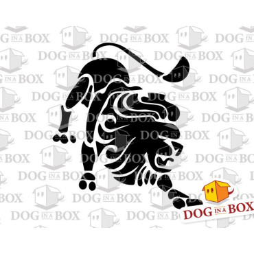 Leo stencil n.2 - Zodiac stencil to paint horoscope on walls, wood signs and fabrics