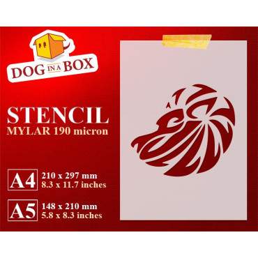 Stencil Leone n.3 - Stencil...