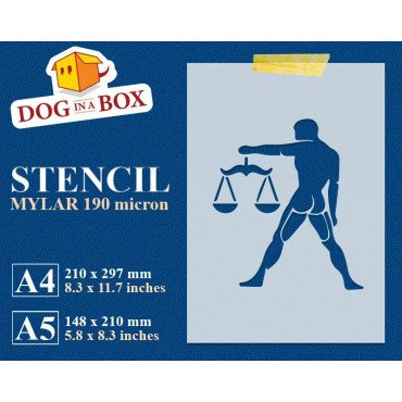 Stencil Bilancia n. 2 -...