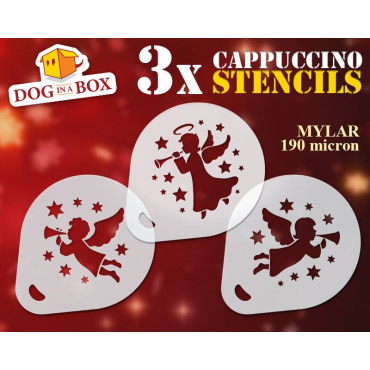 Pochoirs anges n.2 (lot de...