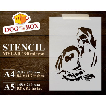 Stencil Natività n. 1 -...