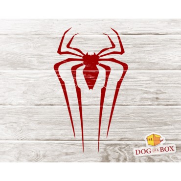 Spider symbol stencil n.8 - Amazing Spider-Man stencil, stencil for cakes, fabrics, walls