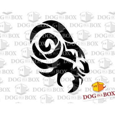 Capricorn stencil n.3 - Tribal zodiac stencil to paint horoscope on walls, wood signs and fabrics