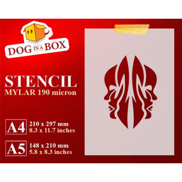 Stencil Gemelli n.3 -...