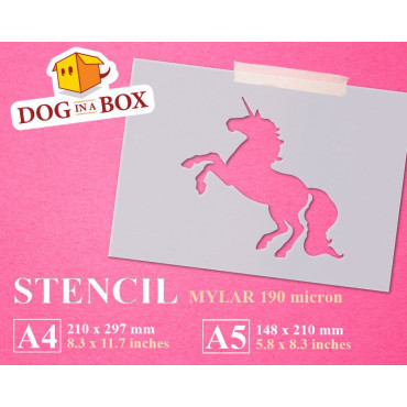 Stencil unicorno n.6 -...
