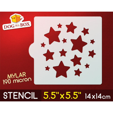 Stencil Stelle n.3 -...