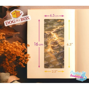 Lord of the Rings Bookmark n.1 - Handmade Transparent Bookmark |Stained Glass Effect | fantasy bookmark