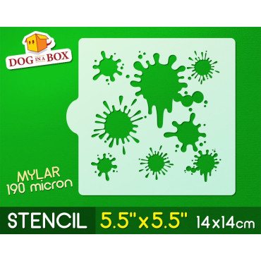 Stencil Schizzi n.1 -...