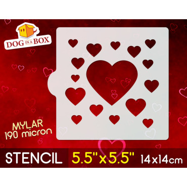 Herzschablone Nr. 3 -...