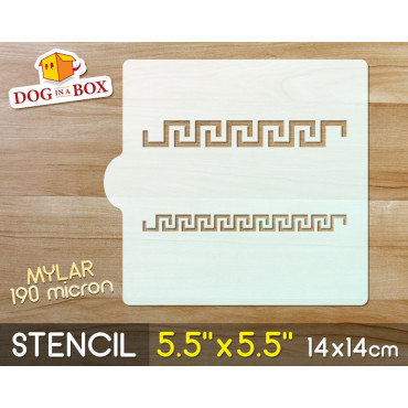 Stencil Chiave Greca n.1 -...