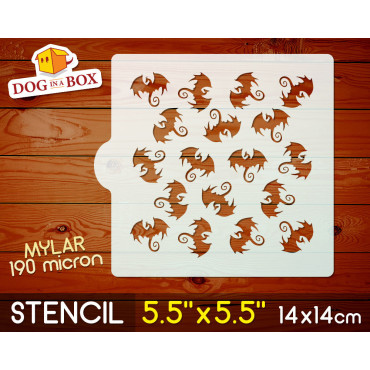 Pochoir Dragons n.1 -...